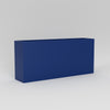 Potsdam Large Tall Rectangle Fiberglass Planter - 16 in x 16 in x 32 in - Matte Cobalt Blue - Matte Cobalt Blue,16 in x 16 in x 32 in