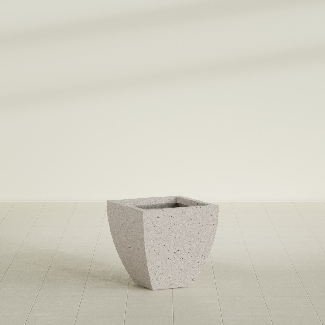 Tapered Square - 20in x 20in x 20in - StoneLight - Greystone - StoneLight - Greystone,20 in x 20 in x 20 in