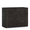Semplito Modular Rectangle Planter - 39.5 in x 19.75 in x 31.5 in - Brown Stone - Brown Stone,39.3 in x 19.7 in x 31.5 in