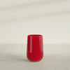 Tall Hayden Medium Round Fiberglass Planter - 12 in x 12 in x 20 in - Gloss Red - Gloss Red,12 in x 12 in x 20 in