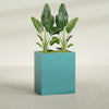 Darwin Large Rectangle Fiberglass Planter - 36 in x 24 in x 42 in - Satin Sea Foam - Satin Sea Foam,36 in x 24 in x 42 in