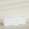 Hollywood Extra Large Narrow Rectangle Fiberglass Planter - 72 in x 12 in x 24 in - Gloss White - Gloss White,72 in x 12 in x 24 in