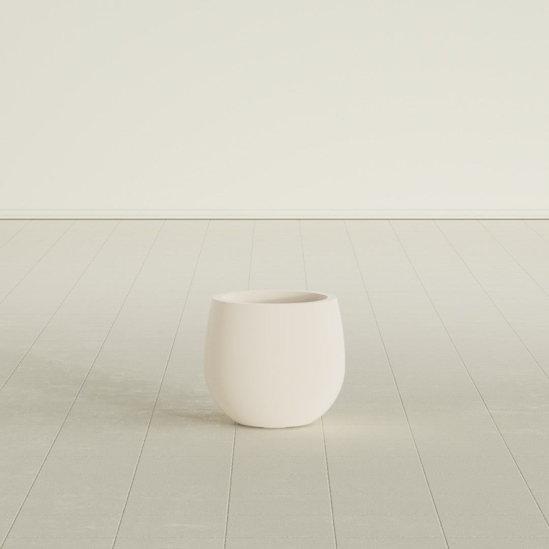 Westfield - 10in diam. x 9in - Limited Edition: Limestone White (Gloss Finish) - Limited Edition: Limestone White (Gloss Finish),10 in diam. x 9 in H