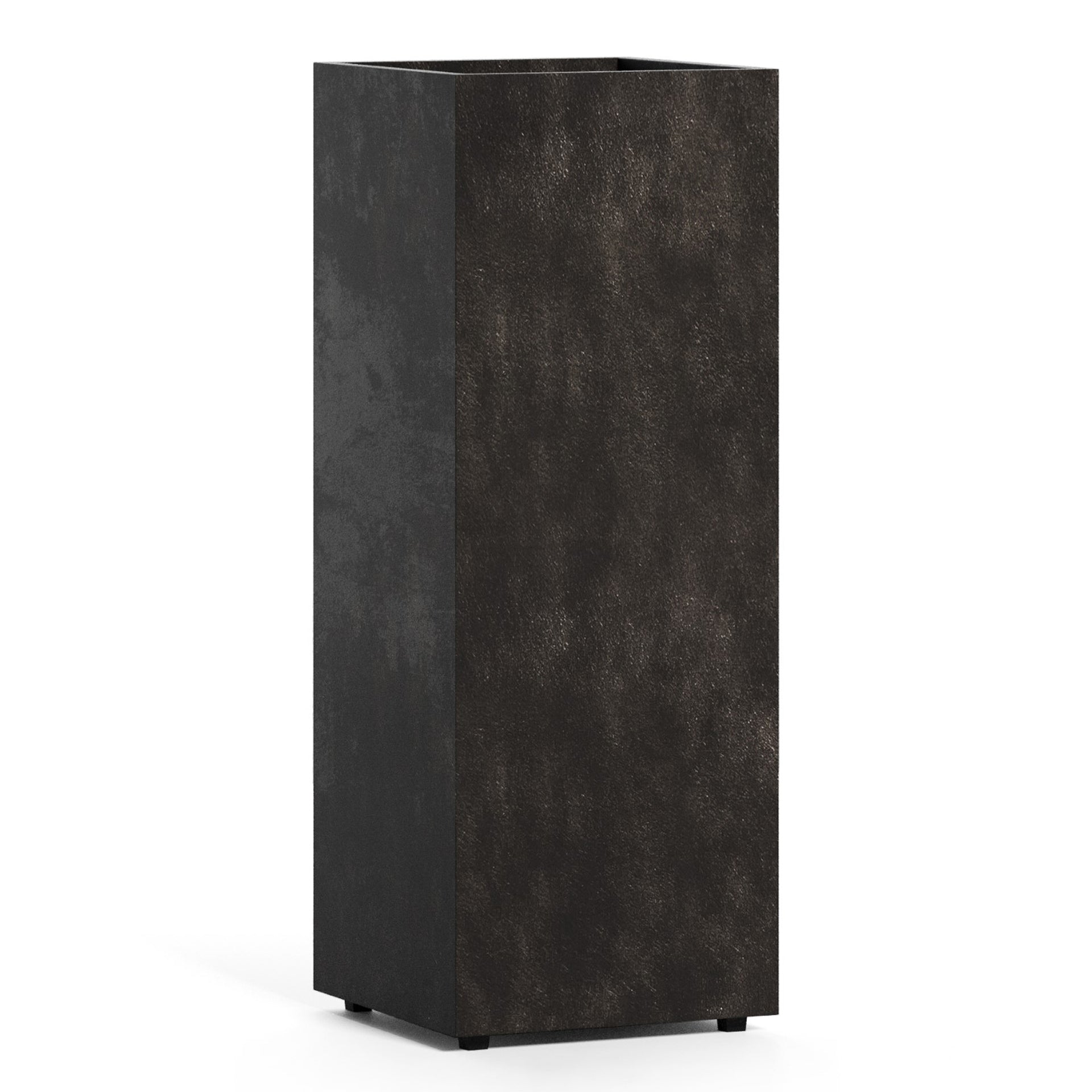Reglo Modular Rectangle Planter - 11.75 in x 11.75 in x 31.5 in - Brown Stone - Brown Stone,11.75 in x 11.75 in x 31.5 in - Brown Stone,11.8 in x 11.8 in x 31.5 in - Brown Stone,11.8 in x 11.8 in x 31.5 in - Brown Stone,11.8 in x 11.8 in x 31.5 in