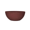Curbside Flat Bottom Bowl Plastic Planter - 34.5 in x 34.5 in x 13 in - Red Brick - Red Brick,34.5 in x 34.5 in x 13 in