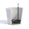 Indoor Self-Watering System 7.8 in x 7.8 in x 1 in - Compatible with 8" Amsterdam - Black,7.9 in x 7.9 in x 1 in