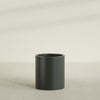 Rio Grande Medium Round Fiberglass Planter - 18 in x 18 in x 20 in - Matte Charcoal - Matte Charcoal,18 in x 18 in x 20 in