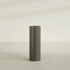 Corry Large Tall Cylinder Fiberglass Planter - 10 in x 10 in x 30 in - Matte Bronze - Matte Bronze,10 in x 10 in x 30 in