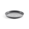Small Round Saucer - 17.5 in x 17.5 in x 1.5 in - Grey - Grey,17.5 in x 17.5 in x 1.5 in