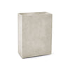 Reglo Rectangular Planter – Sand Stone Finish – Fiberglass Indoor/Outdoor and Weather-Resistant Large Planter (23.5" L x 11.75" W x 31.5" H Exterior, 23.3" L x 11.5" W Interior) - Sand Stone,23.6 in x 11.8 in x 31.5 in