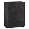 COSAPOTS Reglo Rectangular Fiberglass Planter – Lightweight Indoor/Outdoor Plant Pot, Frost & Weather Resistant, Handmade Modern Decorative Planter – 23.6" X 11.8" X 31.5" – Carbon Stone - Carbon Stone,23.6 in x 11.8 in x 31.5 in