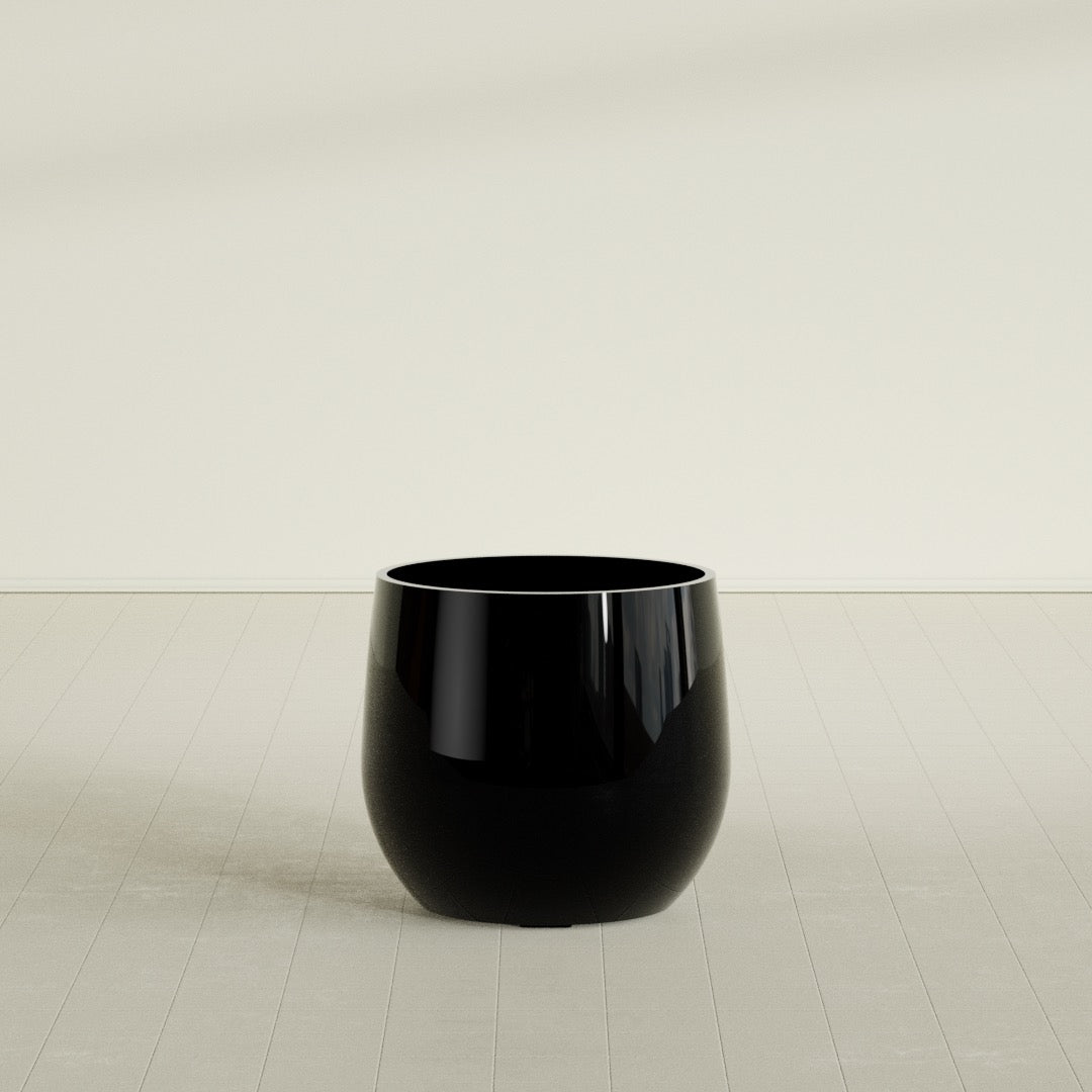 Westfield - 23in diam. x 21in - Gloss Black - Gloss Black,23 in diam. x 21 in H