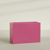 Darwin Extra Large Long Rectangle Fiberglass Planter - 60 in x 24 in x 42 in - Gloss Pink Violet - Gloss Pink Violet,60 in x 24 in x 42 in