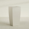 Toulan Extra Large Tall Tapered Square Fiberglass Planter - 23 in x 23 in x 48 in - Satin Beige - Satin Beige,23 in x 23 in x 48 in