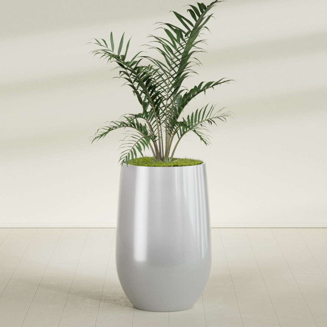 Westfield - 24in diam. x 36in - Metallic Silver - Metallic Silver,24 in diam. x 36 in H