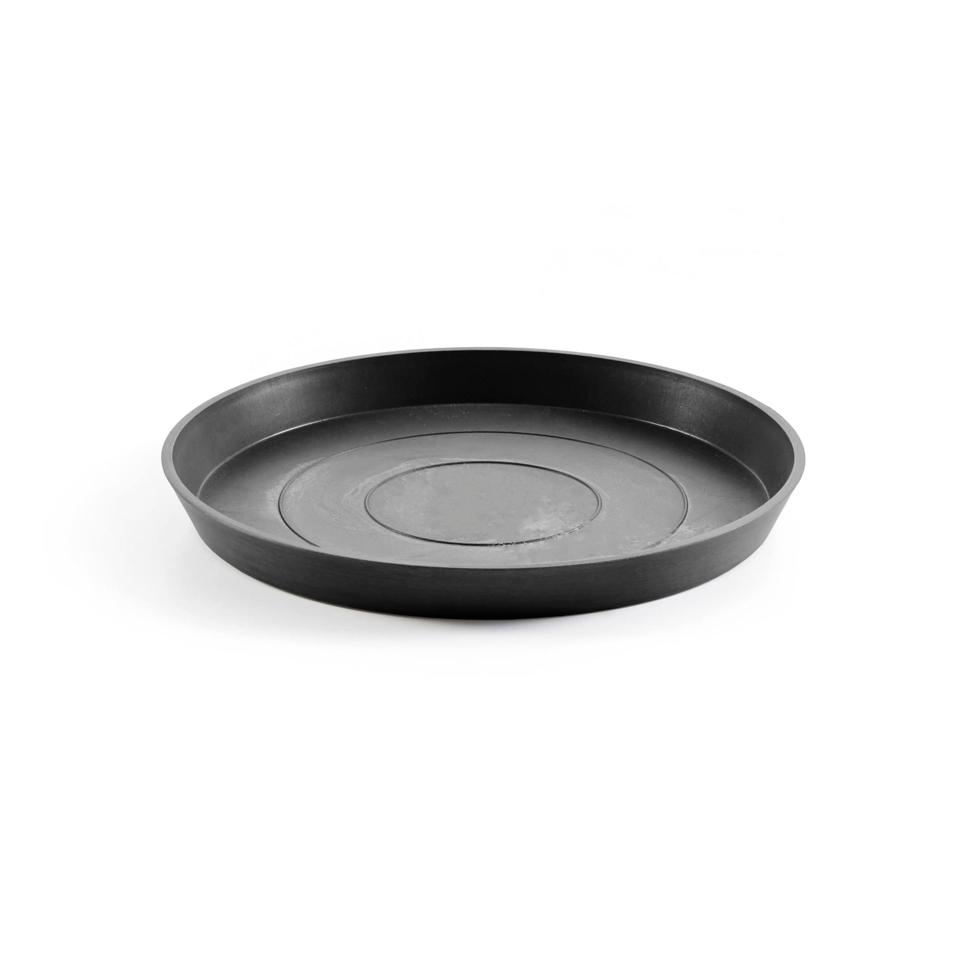 Small Round Saucer - 17.5 in x 17.5 in x 1.5 in - Dark Grey - Dark Grey,17.5 in x 17.5 in x 1.5 in