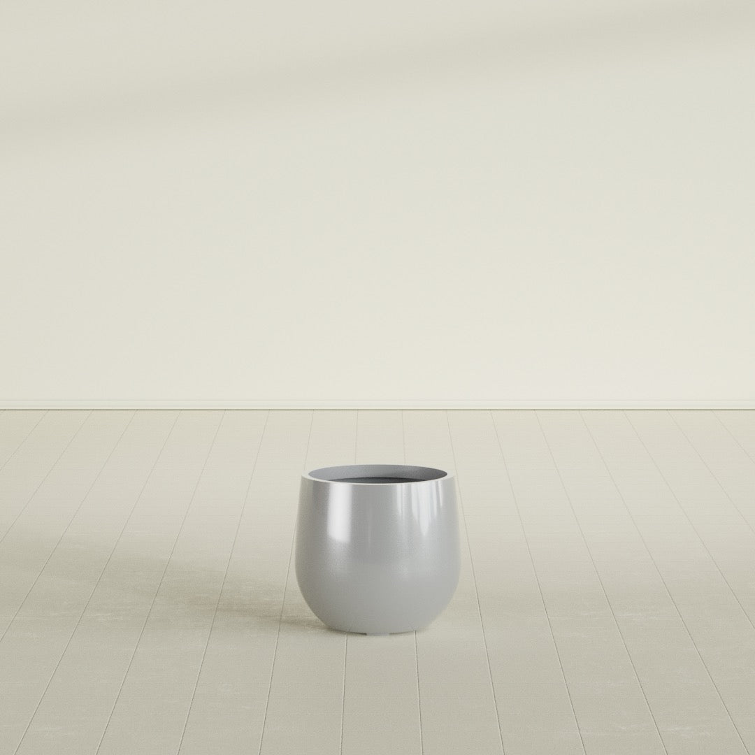 Westfield - 15in diam. x 14in - Metallic Silver - Metallic Silver,15 in diam. x 14 in H