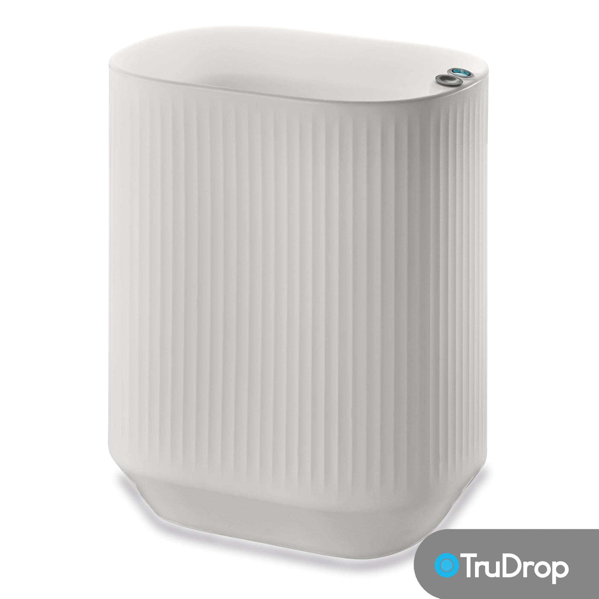 Modular Large Square Plastic Planter - 20 in x 20 in x 38 in - Cloud White - Cloud White,20 in x 20 in x 38 in