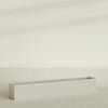 Monaco Rectangle - 44in x 7in x 7 - Satin Beige - Satin Beige,44 in x 7 in x 7 in