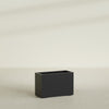 Tolga Large Rectangle Fiberglass Planter - 36 in x 16 in x 24 in - Matte Black - Matte Black,36 in x 16 in x 24 in