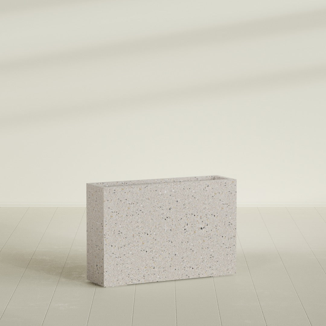 10"-Wide Rectangle - 36in x 10in x 24in - StoneLight - Greystone - StoneLight - Greystone,36 in x 10 in x 24 in