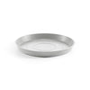Small Round Saucer - 14.5 in x 14.5 in x 1.5 in - White Grey - White Grey,14.5 in x 14.5 in x 1.5 in