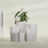 Tapered Column - 20in x 20in x 42in - StoneLight - Greystone - StoneLight - Greystone,20 in x 20 in x 42 in