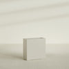 Milano Medium Narrow Rectangle Fiberglass Planter - 24 in x 10 in x 24 in - Satin Beige - Satin Beige,24 in x 10 in x 24 in