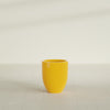 Valencia Small Round Fiberglass Planter - 15 in x 15 in x 18 in - Gloss Saffron - Gloss Saffron,15 in x 15 in x 18 in