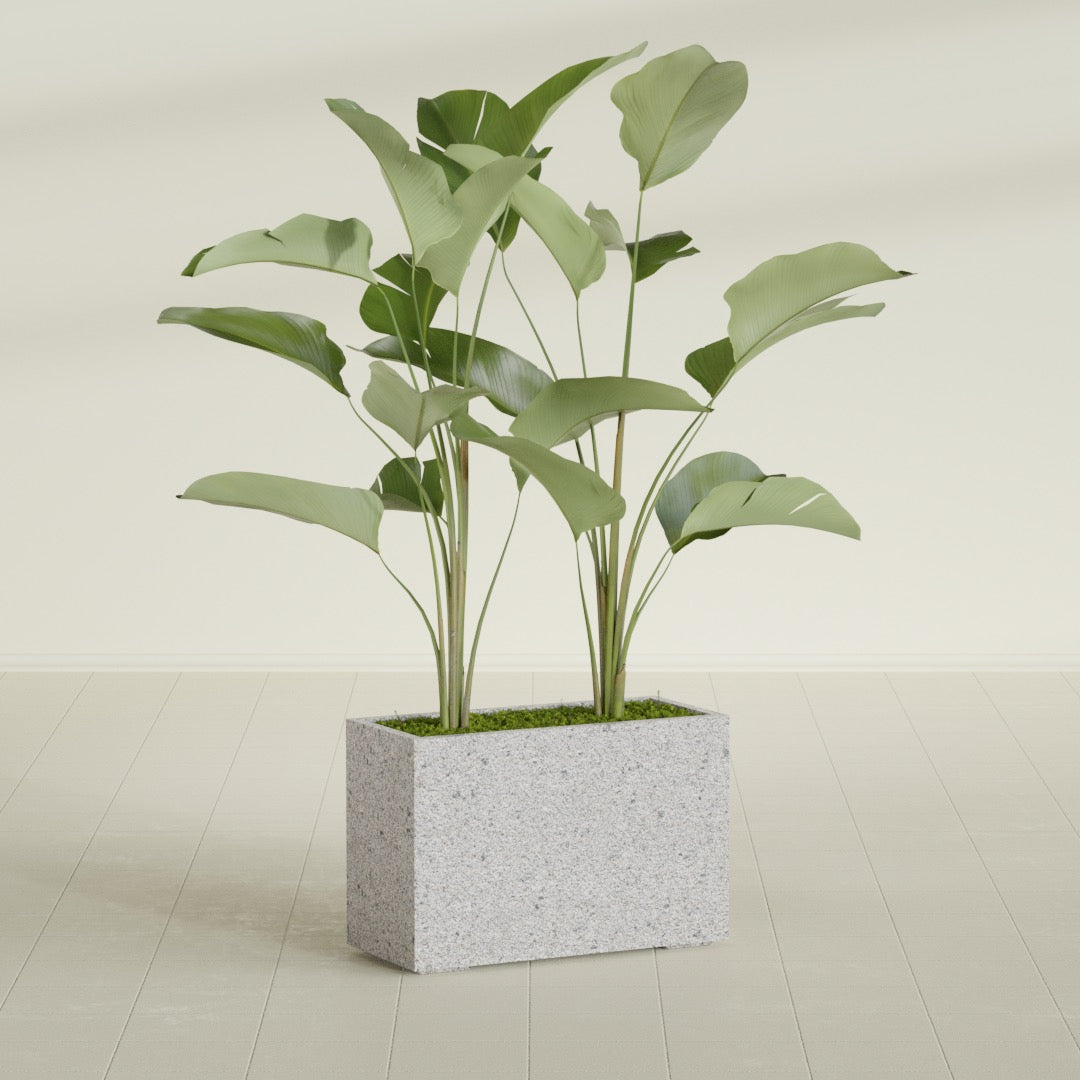 16"-Wide Rectangle - 36in x 16in x 24in - StoneLight - Greystone - StoneLight - Greystone,36 in x 16 in x 24 in