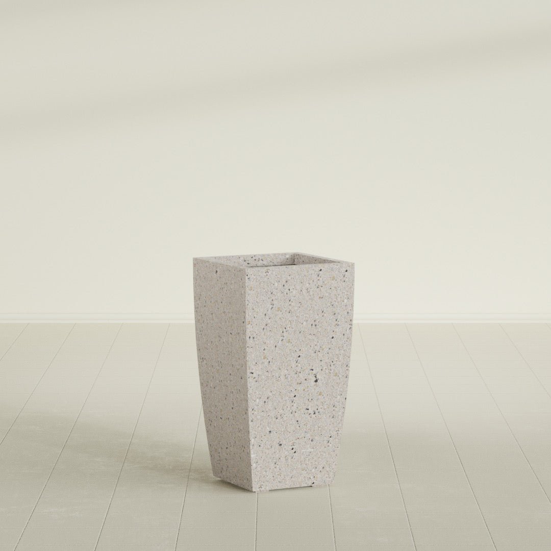 Tapered Column - 16in x 16in x 30in - StoneLight - Greystone - StoneLight - Greystone,16 in x 16 in x 30 in
