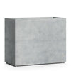 Semplito Rectangular Planter – Concrete Stone Finish – Fiberglass Indoor/Outdoor and Weather-Resistant Large Planter (39.5" L x 19.75" W x 31.5" H Exterior, 39" L x 19.3" W Interior) - Concrete Stone,39.3 in x 19.7 in x 31.5 in