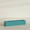 Cuba Extra Large Long Rectangle Fiberglass Planter - 60 in x 14 in x 12 in - Satin Sea Foam - Satin Sea Foam,60 in x 14 in x 12 in