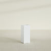 Perth Large Tall Rectangle Fiberglass Planter - 16 in x 16 in x 42 in - Matte White - Matte White,16 in x 16 in x 42 in