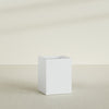 Brisbane Large Rectangle Fiberglass Planter - 24 in x 24 in x 32 in - Gloss White - Gloss White,24 in x 24 in x 32 in