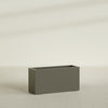 Miami Large Narrow Rectangle Fiberglass Planter - 36 in x 12 in x 18 in - Matte Bronze - Matte Bronze,36 in x 12 in x 18 in
