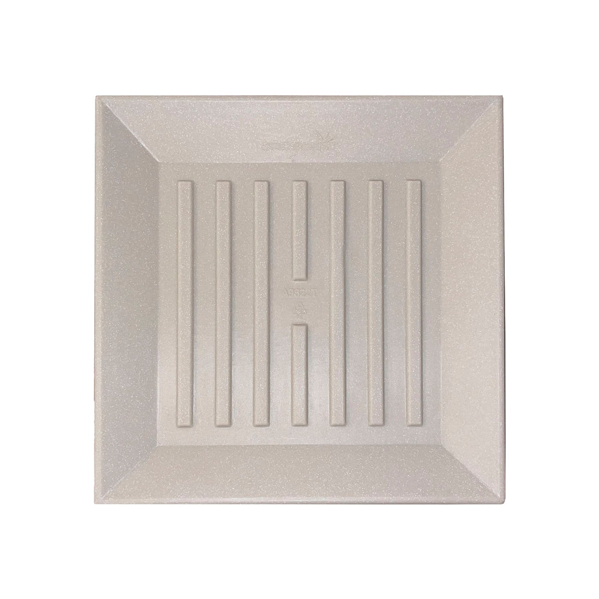 Square Universal Saucer - 14.5in Ext., 11.2in Int. - Parchment - Parchment,14.5" Ext. (11.2" Int.)