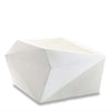 Origami Medium Abstract Plastic Planter - 23 in x 23 in x 14.5 in - Alpine White - Cloud White,23 in x 23 in x 14.5 in