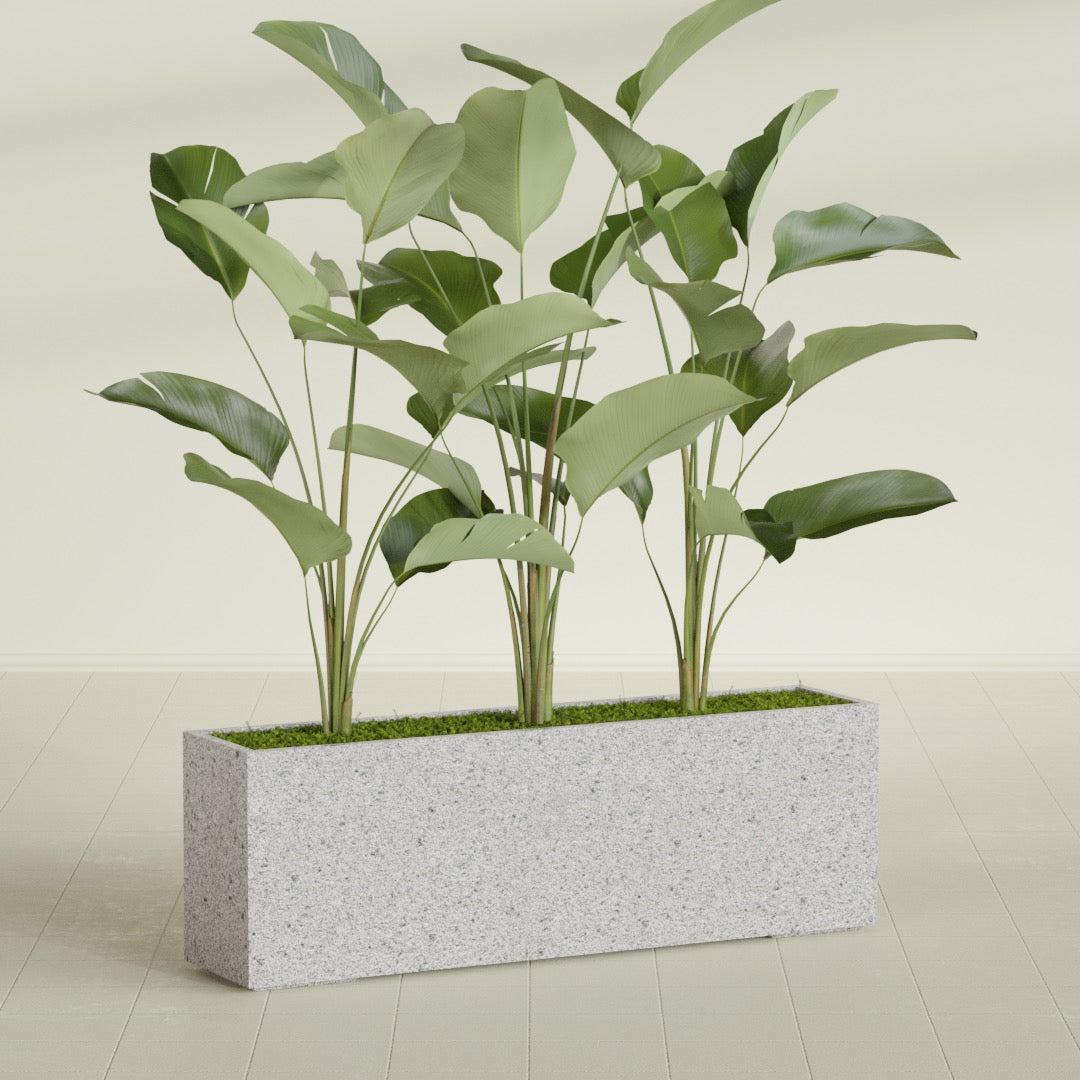 16"-Wide Rectangle - 72in x 16in x 24in - StoneLight - Greystone - StoneLight - Greystone,72 in x 16 in x 24 in