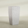 ProTone Fiberglass Premium Finish Large Tapered Column Planter - 23 in x 23 in x 48 in - StoneLight - Pearlstone - StoneLight - Pearlstone,23 in x 23 in x 48 in