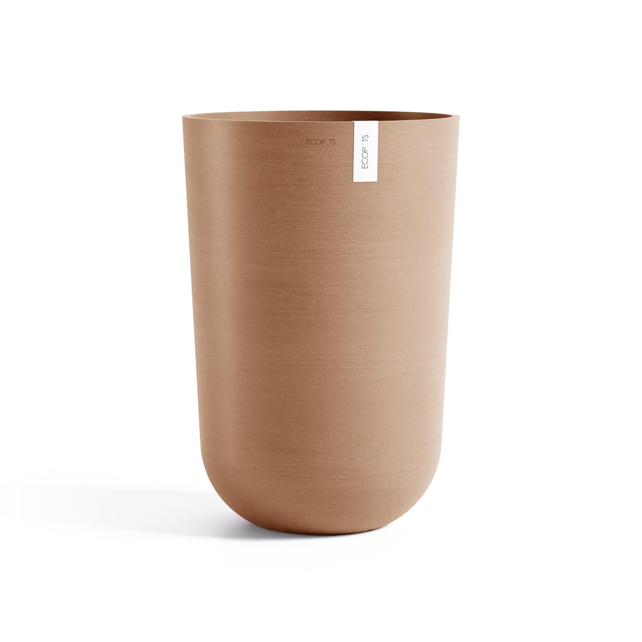 Oslo Medium Round Planter - 13.8 in x 13.8 in x 20.3 in - Terracotta - Terracotta,13.75 in x 13.75 in x 20.25 in,Planter Only