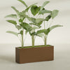 Tolga Extra Large Long Rectangle Fiberglass Planter - 60 in x 16 in x 24 in - Metallic Bronze - Metallic Bronze,60 in x 16 in x 24 in