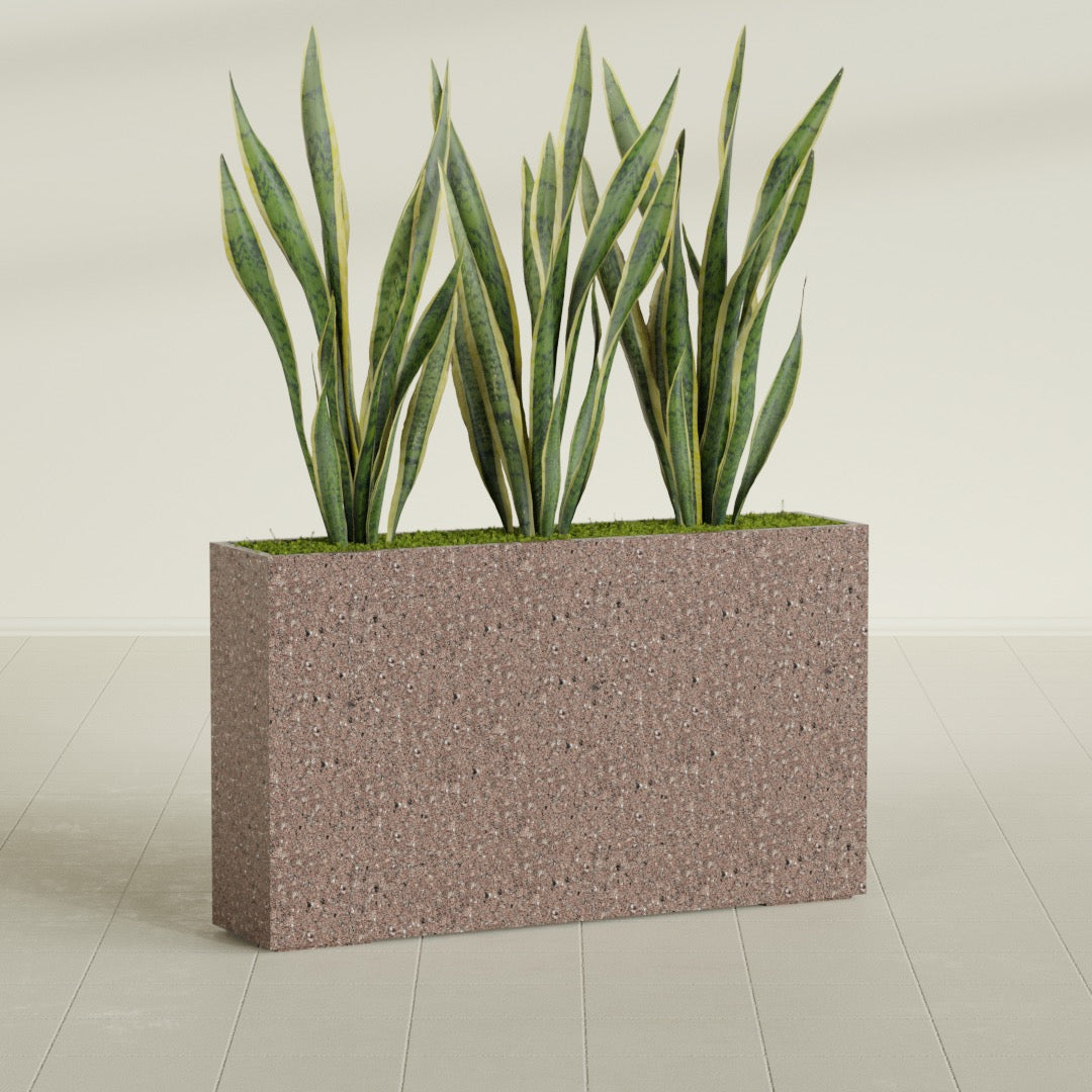 16"-Wide Rectangle - 72in x 16in x 42in - StoneLight - Sunstone - StoneLight - Sunstone,72 in x 16 in x 42 in