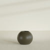 Globe Medium Sphere Fiberglass Planter - 24 in x 24 in x 19 in - Matte Bronze - Matte Bronze,24 in x 24 in x 20 in