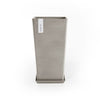 Rotterdam Medium Tall Square Planter - 12.25 in x 12.25 in x 22 in - Taupe - Taupe,12.25 in x 12.25 in x 22 in,Planter Only