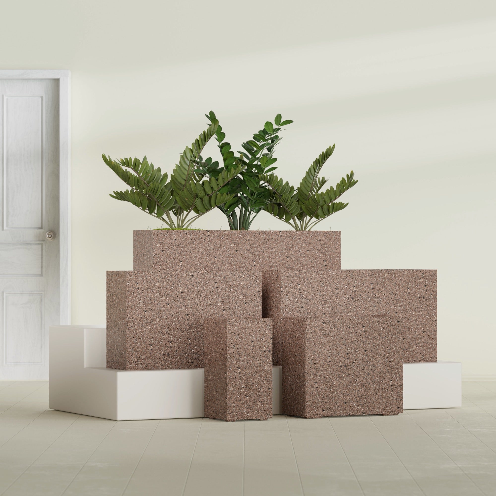 16"-Wide Rectangle - 72in x 16in x 32in - StoneLight - Sunstone - StoneLight - Sunstone,72 in x 16 in x 32 in