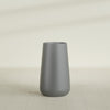 Saigon Extra Large Tapered Round Planter - 19 in x 24 in x 42 in - Metallic Gunmetal - Metallic Gunmetal,19.2 in x 24.2 in x 42 in