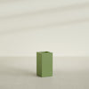 Hollywood Medium Rectangle Fiberglass Planter - 12 in x 12 in x 24 in - Satin Green - Satin Green,12 in x 12 in x 24 in