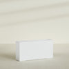 Hollywood Extra Large Narrow Rectangle Fiberglass Planter - 48 in x 12 in x 24 in - Gloss White - Gloss White,48 in x 12 in x 24 in
