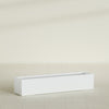Cuba Extra Large Long Rectangle Fiberglass Planter - 60 in x 14 in x 12 in - Matte White - Matte White,60 in x 14 in x 12 in